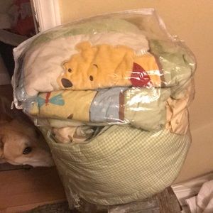 Winnie the Pooh nursery set for baby